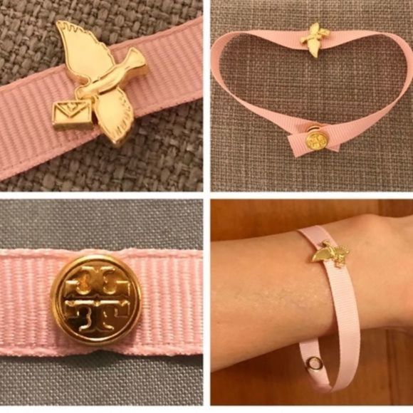 TORY Burch Love Relentlessly Ribbon Bracelet ! - Picture 3 of 13